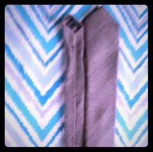 Grey Slik and Wool Tie